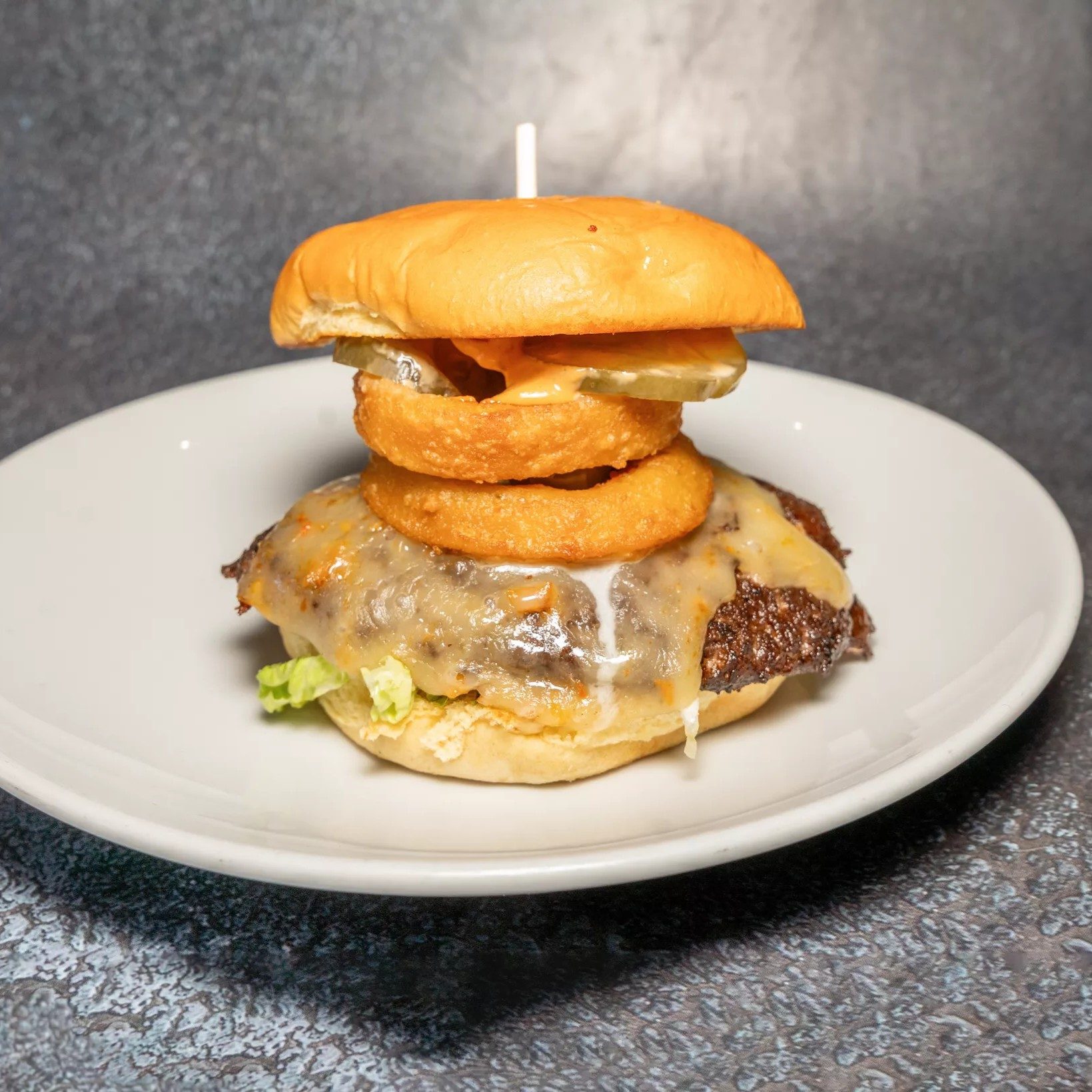 Habanero Jalapeno Cheese Burger.