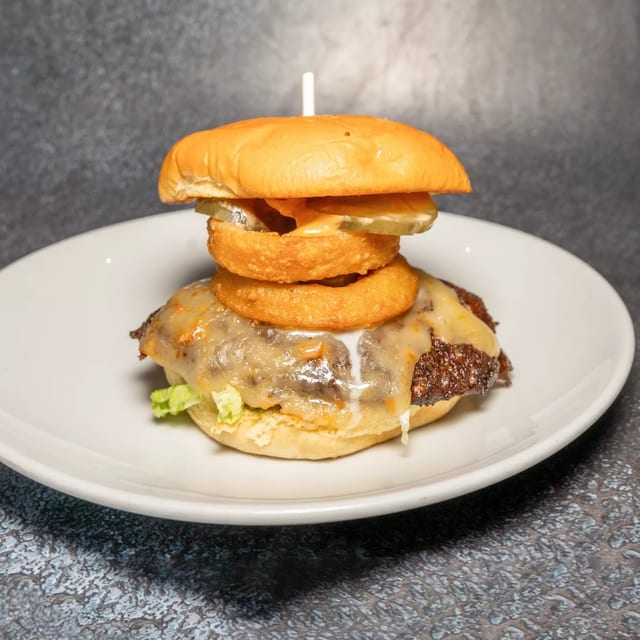 Habanero Jalapeno Cheese Burger.