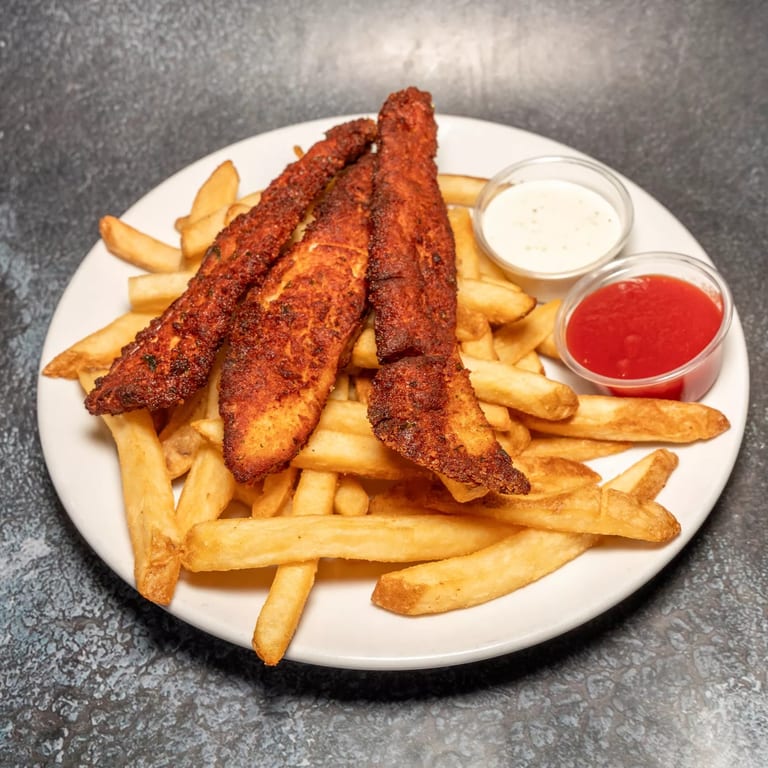 Delicious Chicken Strips Await